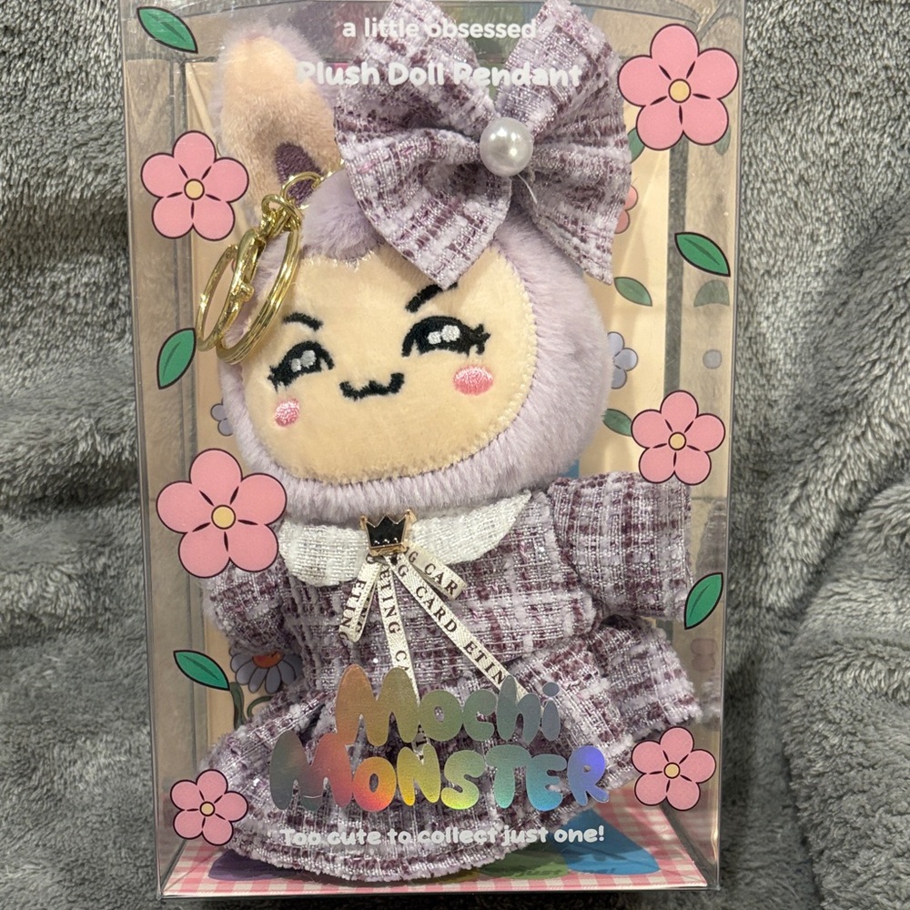 Mochi Monster Plush Doll Key Ring
